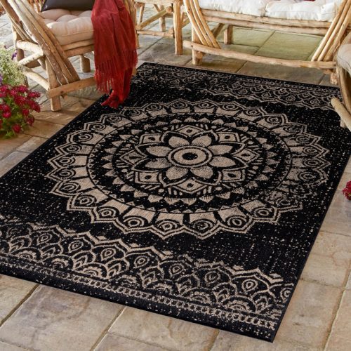  SUNNY 4417 BLACK 120 X 170 covor