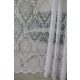  Perdea Emily albă cu model baroc 200x160cm