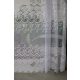 Perdea gata făcută Emily White Rose model modern 200x180cm