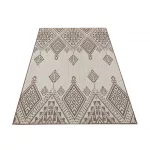 Covor două fețe ZARA 13 maro 80 x 150 cm