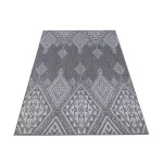 Covor două fețe ZARA 13 gri 80 x 150 cm