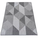  Covor cu cord, față-verso, Dy. ZARA 16 gri, 80 x 150 cm
