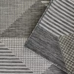  Covor cu cord, față-verso, Dy. ZARA 16 gri, 80 x 150 cm