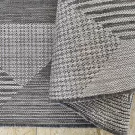  Covor cu cord, față-verso, Dy. ZARA 16 gri, 80 x 150 cm