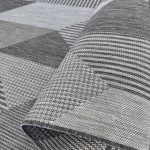  Covor cu cord, față-verso, Dy. ZARA 16 gri, 80 x 150 cm