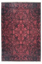 MyAZTECA 550 RUBINroșu covor 150x230 cm