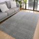  Covor gri moale, design Deluxe, 160x230cm - spate cauciucat