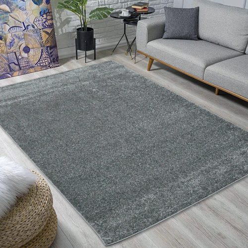  Den. Nora solid gri 120x170cm Covor modern