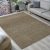 Covor modern Den. Nora culoare solidă D.bej 60 set = 60x220cm + 2 buc x 60x110cm